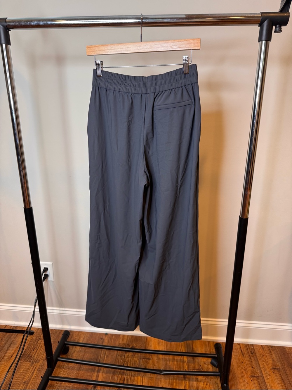 Athleta Pinnacle high-Waist Wide Leg Trousers — Charcoal Gray - Picture 3 of 6